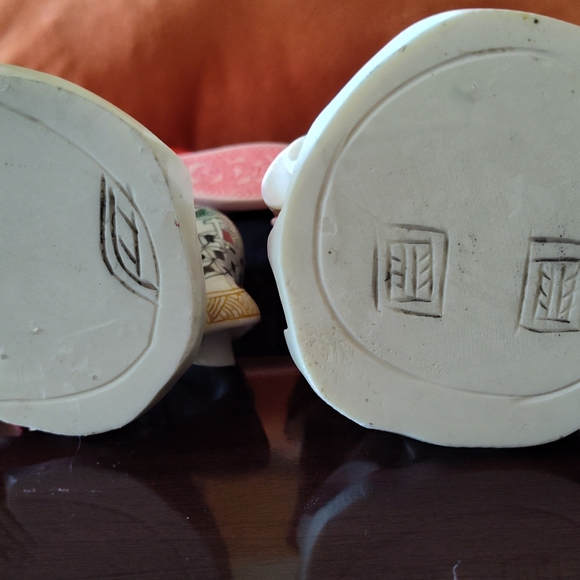 Vintage Traditional Chinese Bride and Groom Good Luck Doll Statue - Picture 6 of 14